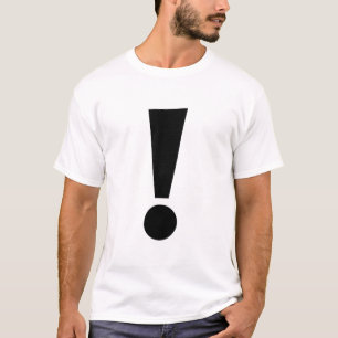 Uitroepteken T-shirt