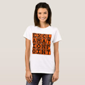 Uitroepteken, Type interpunctie T-shirt (Voorkant volledig)