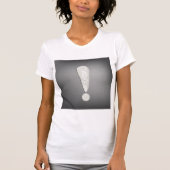 Uitroepteken Vrouwen T-shirt (Voorkant)