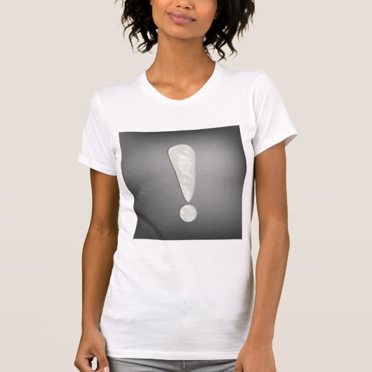 Uitroepteken Vrouwen T-shirt (Voorkant)