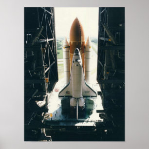 Uitrol van Space Shuttle Atlantis (STS-79) Poster