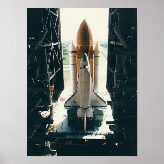 Uitrol van Space Shuttle Atlantis (STS-79) Poster (Voorkant)