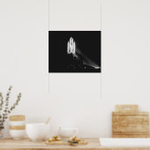 Uitrol van Space Shuttle Columbia (STS-2) Poster (Keuken)