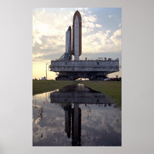 Uitrol van Space Shuttle Columbia (STS-55) Poster (Voorkant)