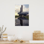 Uitrol van Space Shuttle Columbia (STS-55) Poster (Keuken)