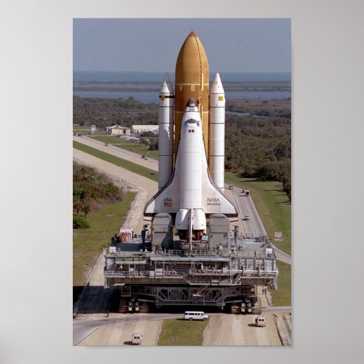 Uitrol van Space Shuttle Discovery (STS-63) Poster (Voorkant)