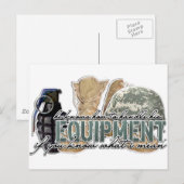 Uitrusting Briefkaart (Voorkant / Achterkant)