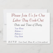 Uitrusting op de werkdag kaart (Achterkant)