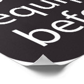 Uitrusting voor blokkering van gevaar poster (Hoek)