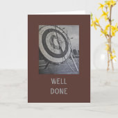 Uitrusting voor boogschieten kaart (Gele Bloem)