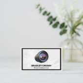 uitrusting voor cameralens | Fotografie Visitekaartje (Staand voorkant)