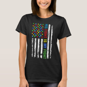 Uitrusting voor Mannen ter ondersteuning van autis T-shirt