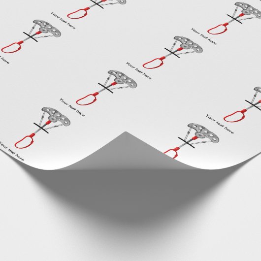 uitrusting voor rotsklimmen cadeaupapier (Hoek)