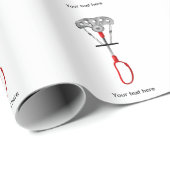 uitrusting voor rotsklimmen cadeaupapier (Rol Hoek)