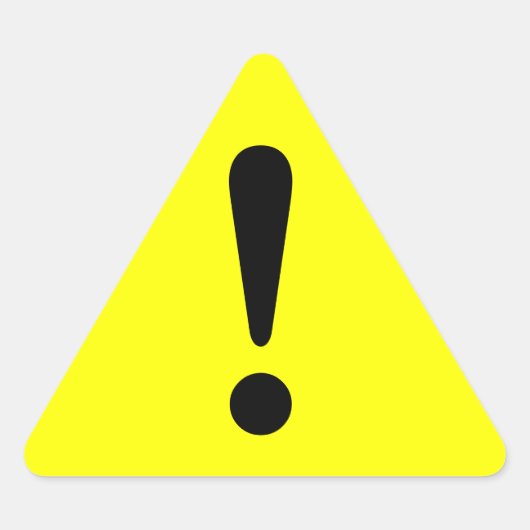 Uitrusting voor scherpere waarschuwing sticker (Voorkant)