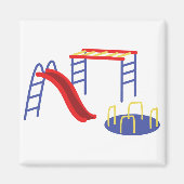 Uitrusting voor speelplaatsen magneet (Voorkant)