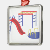 Uitrusting voor speelplaatsen metalen ornament (Links)