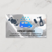 Uitslag en nadere gegevens van de auto | Carwash-L Visitekaartje (Voorkant)