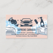 Uitslag en nadere gegevens van de auto | Zeepbelle Visitekaartje (Voorkant)