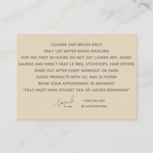 Uitslag na de zorgkaart advieskaart (Achterkant)