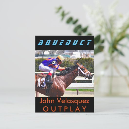 Uitslag & Velasquez Briefkaart (Staand voorkant)