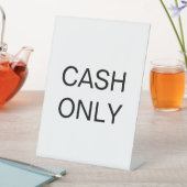 UITSLUITEND KASTEN RECLAMEBORD MET VOETSTUK (Insitu)