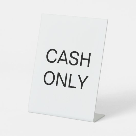 UITSLUITEND KASTEN RECLAMEBORD MET VOETSTUK (Voorkant)