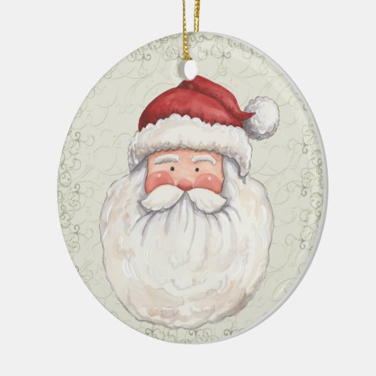 Uitsluitend kerstkerstkerstkerstkerstman - SRF Keramisch Ornament (Links)