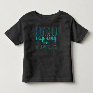Uitsluitend kind aflopend - Navy en Turquoise Ombr Kinder Shirts