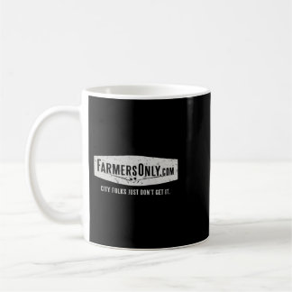 Uitsluitend landbouwers (witte logo) Essential T-S Koffiemok