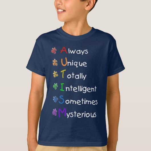 Uitsluitend producten voor Autism Awareness! T-shirt (Voorkant)