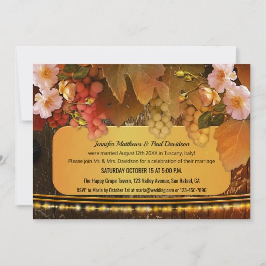 Uitsluitend uitnodiging tot het ontvangen van wedd (Voorkant)