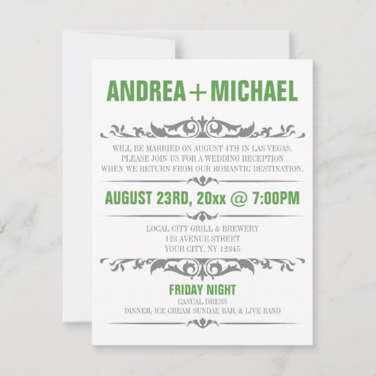 Uitsluitend uitnodigingen tot het ontvangen van gr (Voorkant)