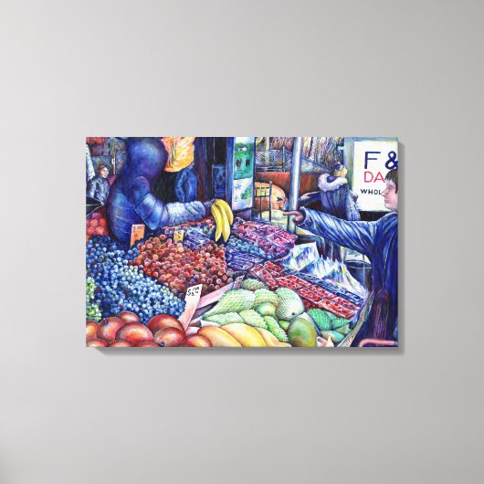 Uitsluitend voor geestelijke consumptie canvas afdruk (Voorkant)