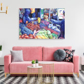 Uitsluitend voor geestelijke consumptie canvas afdruk (Insitu (Woonkamer))