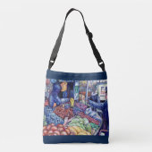 Uitsluitend voor geestelijke consumptie crossbody tas (Achterkant)