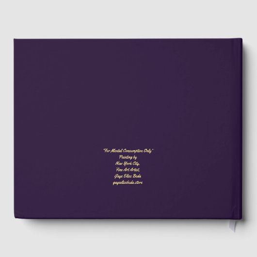 Uitsluitend voor geestelijke consumptie gastenboek (Achterkant)