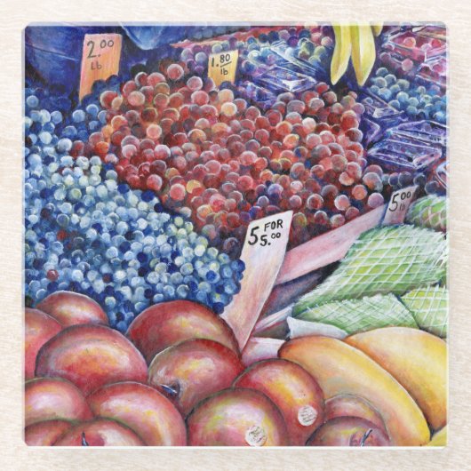 Uitsluitend voor geestelijke consumptie glazen onderzetter (Voorkant)