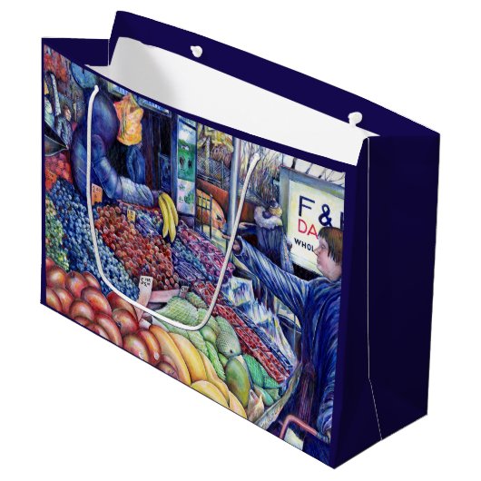 Uitsluitend voor geestelijke consumptie large cadeautasje (Voorkant Gekanteld)