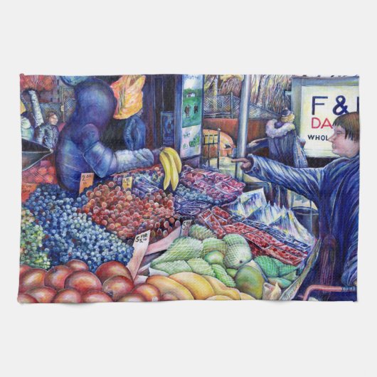 Uitsluitend voor geestelijke consumptie theedoek (Horizontaal)