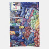 Uitsluitend voor geestelijke consumptie theedoek (Verticaal)