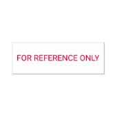 Uitsluitend voor referentie engineering zelfinktende stempel (Design)