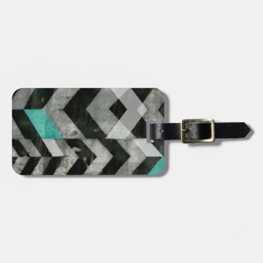 Uitsluiting Chevron II Bagagelabel (Voorkant horizontaal)