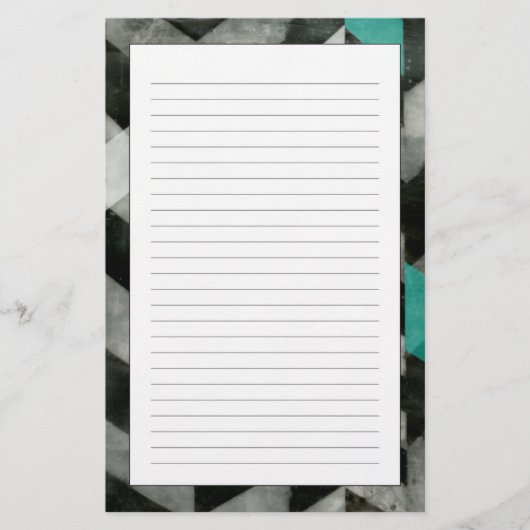 Uitsluiting Chevron II Briefpapier (Voorkant)