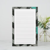 Uitsluiting Chevron II Briefpapier (Staand voorkant)