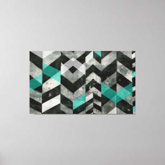 Uitsluiting Chevron II Canvas Afdruk (Voorkant)