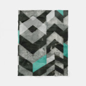 Uitsluiting Chevron II Fleece Deken (Voorkant)