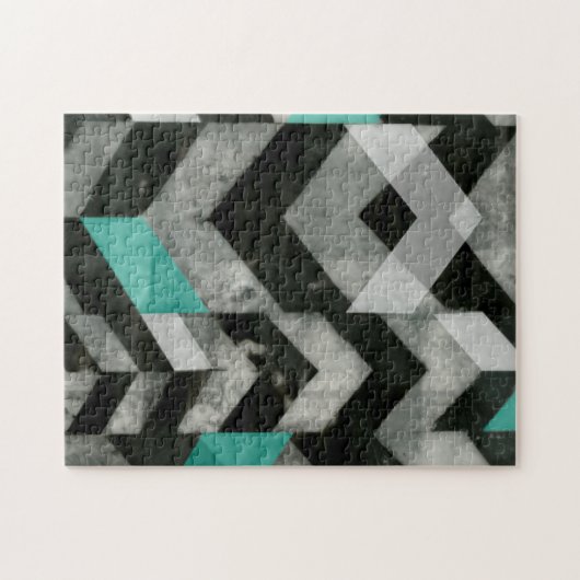 Uitsluiting Chevron II Legpuzzel (Horizontaal)