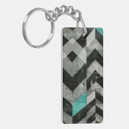 Uitsluiting Chevron II Sleutelhanger (Voorkant Links)