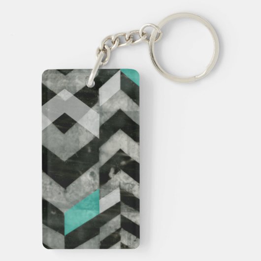 Uitsluiting Chevron II Sleutelhanger (achterkant)